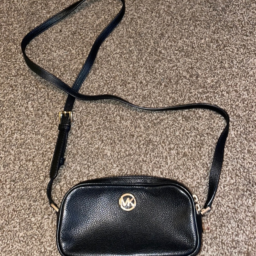 MK crossbody black bag